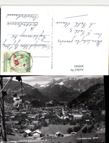 499983,Schruns Totale Hochjochbahn Sessellift Bergkulisse pub Risch-Lau 3139