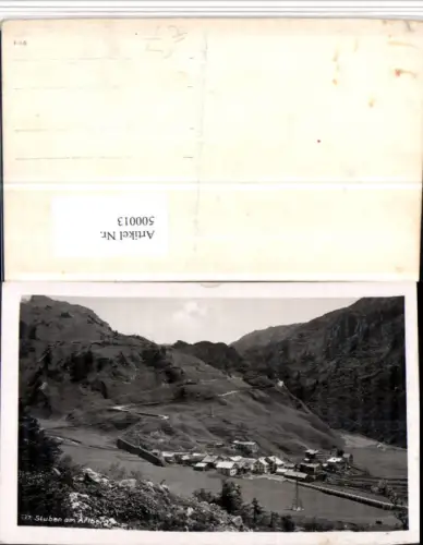 500013,Stuben am Arlberg Totale Bergkulisse