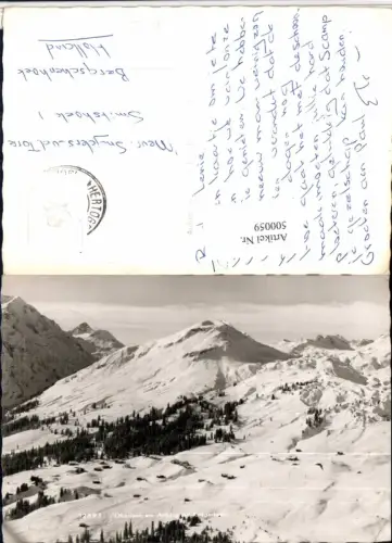 500059,Oberlech am Arlberg m. Kriegerhorn Bergkulisse pub Foto Rhomberg 12893