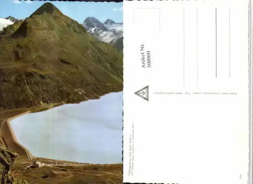 500060,Alpengasthaus Piz Buin b. Gaschurn m. Hohem Rad Bergkulisse