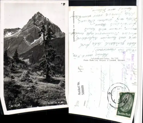 508609,Madrisa b. Schruns Bergkulisse pub Risch-Lau 7272