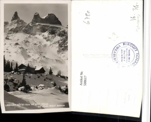 508617,Lindauer-Hütte Berghütte b. Tschagguns Bergkulisse pub Foto Wolf 316