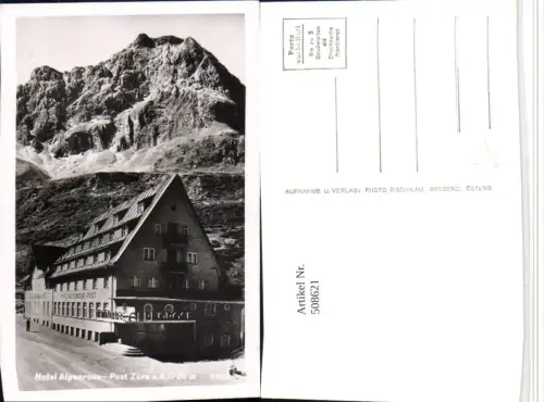 508621,Zürs am Arlberg Hotel Alpenrose Bergkulisse pub Risch-Lau 2603