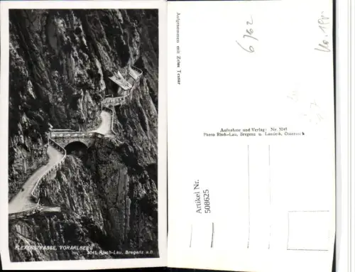508625,Flexenstraße b. Zürs Lech am Arlberg pub Risch-Lau 3045