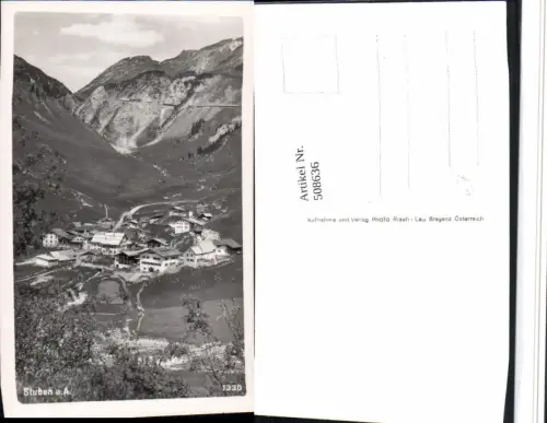508636,Stuben am Arlberg Totale Bergkulisse pub Risch-Lau 1330
