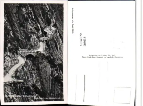 508638,Flexenstraße b. Zürs Lech am Arlberg pub Risch-Lau 3045