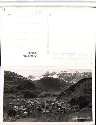 508737,Schruns im Montafon Totale Bergkulisse