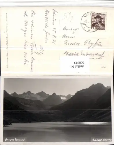 508743,Stausee Vermunt b. Gaschurn Bergkulisse pub Foto Wolf