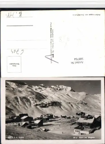 508764,Zürs am Arlberg Totale Bergkulisse Winterbild pub Risch-Lau 8830
