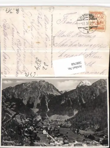 508768,Partenen Totale Bergkulisse