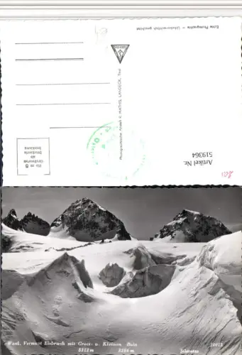 519364,Vermunt Eisbruch m. Groß- u. Kleinen Buin b. Gaschurn Bergkulisse