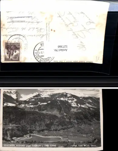 527360,Kraftwerk Rodund b. Vandans Tschagguns Montafon Latschau pub Wolf