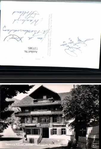 527385,Tschagguns b. Schruns im Montafon Gasthaus Pension Sonne pub Wolf
