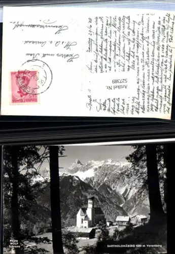 527389,Bartholomäberg im Montafon bei Bludenz pub Wolf Schruns