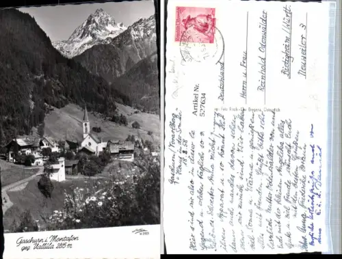 527634,Gaschurn im Montafon pub Risch Lau W 3103