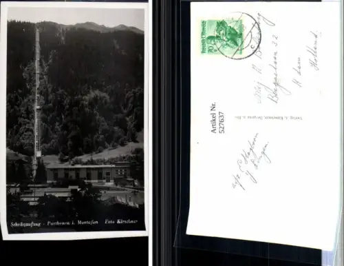 527637,Schrägaufzug Partenen Parthenen b. Gaschurn pub Kirschner Montafon