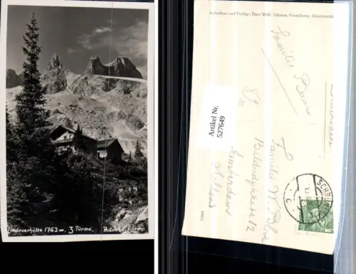 527649,Lindauerhütte bei Schruns im Montafon pub Wolf