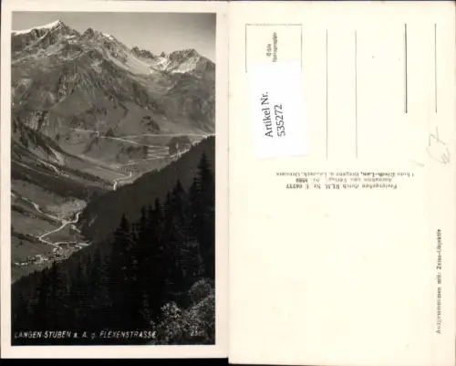 535272,Langen Stuben am Arlberg Flexenstrasse pub Risch Lau 8580