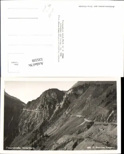 535339,Flexenstrasse b. Zürs Langen Stuben pub Risch Lau 2221