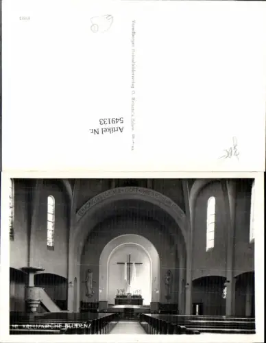 549133,tolle Foto-AK Bludenz Kirche Kreuzkirche