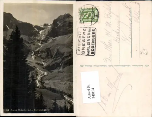 549154,Brand Bludenz Gletscherdohle Gletscher