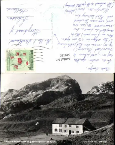 549180,Tilisuna Hütte Schruns pub Risch Lau 11620