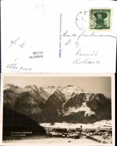 549199,Bludenz pub Postkartenverlag Oscar Mayr