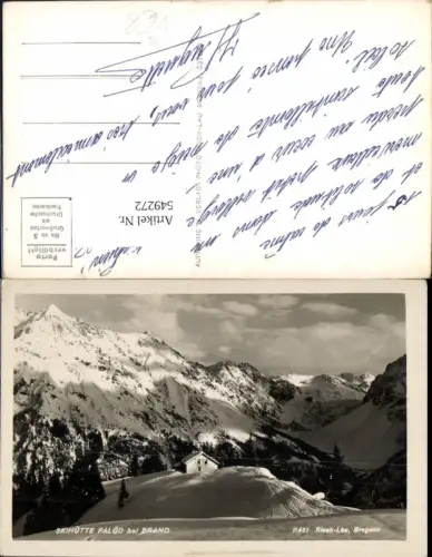 549272,Skihütte bei Brand Bludenz pub Risch Lau 11461