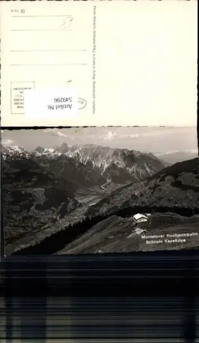 549296,Montafon Hochjochalm Schruns Kapellalpe