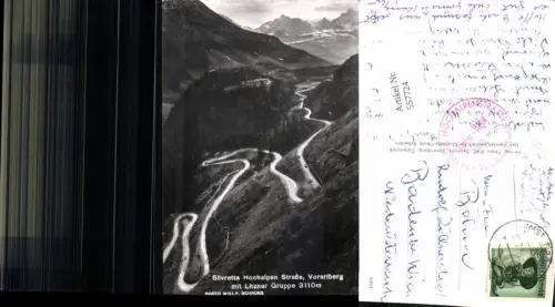 557724,Silvretta Hochalpen Strasse Schruns Bludenz