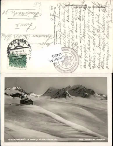 574382,Gaschurn Heilbronner Hütte g. Schrottenkopf Winteransicht pub Risch-Lau 4636