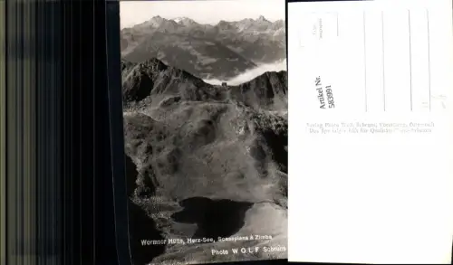 583991,Schruns im Montafon Wormserhütte Herzsee pub Photo Wolf