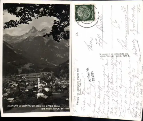 583995,Schruns im Montafon m. Zimba pub Wolf