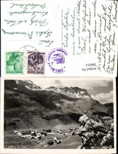584212,Zürs Lech am Arlberg Ansicht pub Risch-Lau 8576