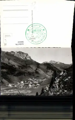 584222,Zürs Lech am Arlberg geg. Omeshorn u. Mohnenfluh pub Risch-Lau 1191