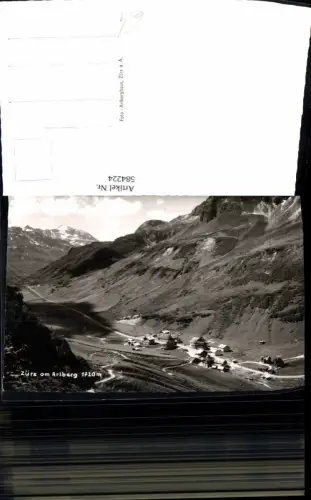 584224,Foto Ak Zürs Lech am Arlberg Totale