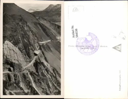 584338,Flexenstraße bei Langen Stuben Zürs Lech am Arlberg