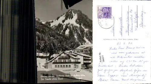 584377,Spullersee Dalaas Wald am Arlberg Gasthof Beutel