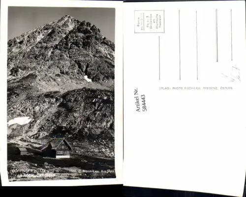 584443,Lech Göppinger Hütte m. Hochlicht pub Risch-Lau 1768