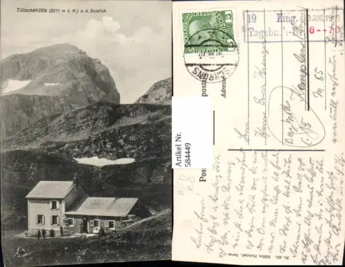 584449,Tilisunahütte a. d. Sulzfluh Tschagguns