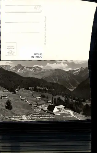 584508,Silbertal Kristberg m. Silbertaler Lobspitze u. Valscavieler Maderer Montafon pub Risch-Lau 22916