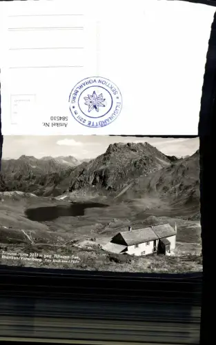 584510,Tschagguns Tilisuna Hütte geg. Tilisunasee Rätikon pub Risch-Lau 17054
