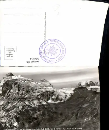 584554,Tschagguns Tilisunahütte Aufstieg zur Sulzfluh Drei Türme pub Risch-Lau W 11624