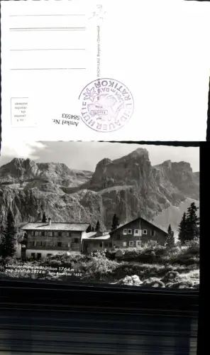 584593,Tschagguns Lindauer Hütte i. Rätikon geg. Sulzfluh pub Risch-Lau 1625