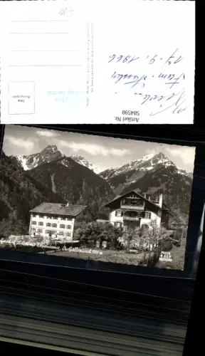 584598,Foto Ak Sankt Gallenkirch Gasthof Adler m. Dependance
