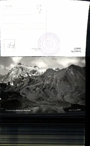 584637,Foto Ak Tschagguns Tilisunahütte m. Sulzfluh pub Nipp 3096