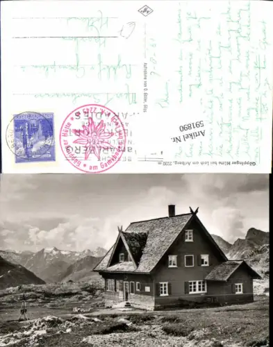 591890,Lech am Arlberg Göppinger Hütte