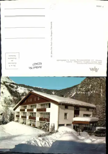 623427,Brand b. Bludenz Alpin Ferienappartements Winteransicht