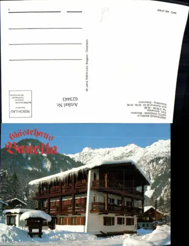 623443,Vandans Montafon Gästehaus Banella Winteransicht