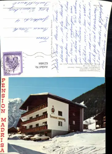 623484,Brand b. Bludenz Frühstückspension Madrisa Winteransicht